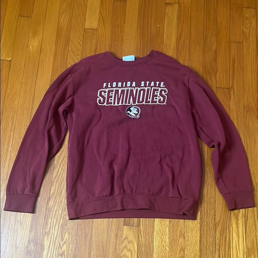Champion Red Crewneck Sweatshirt Classic Style